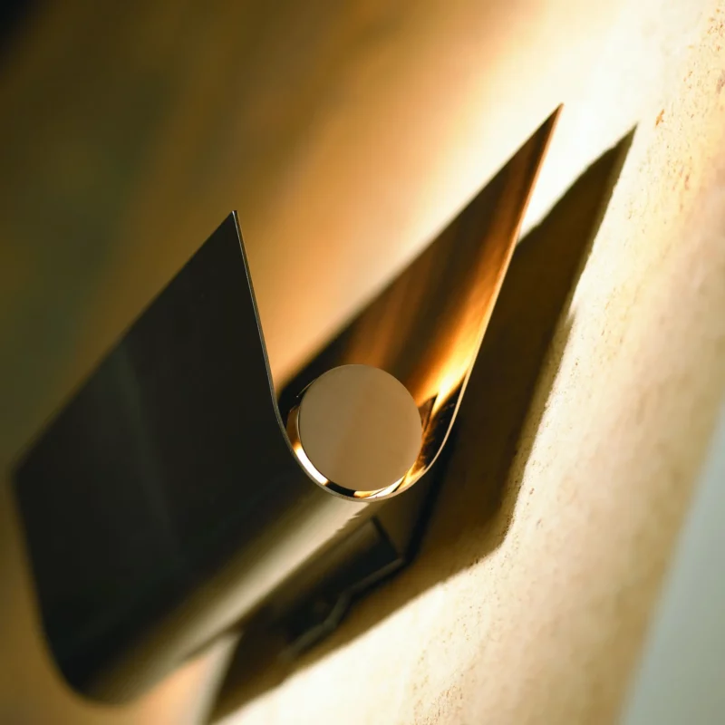 Lampe Wave Gold - Designer Christophe Gevers - Axis71