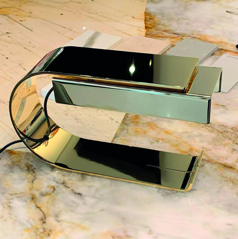 CG01 GOLD TABLE LAMP BY CHRISTOPHE GEVERS