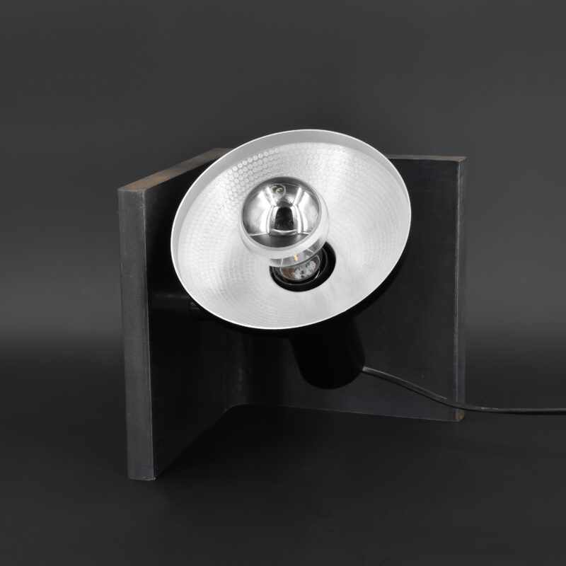 IRON BEAM FLOOR OR TABLE LAMP BY CHRISTOPHE GEVERS